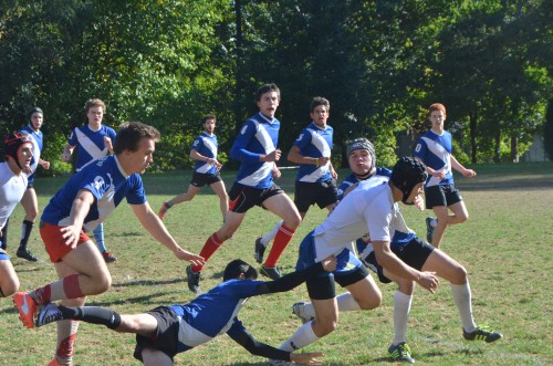 Match de rugby XV BJ contre XV BJ+