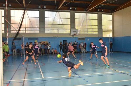 Match de volley contre Centrale