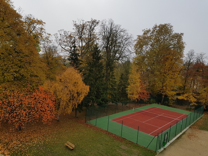 Photo du court de tennis